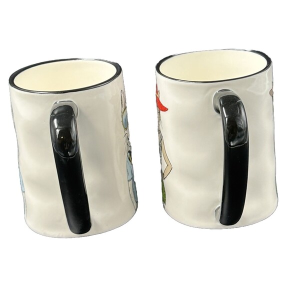 Signature Ceramic Art Mugs Dog and Cat 17.5 oz Mugs Set of 2 - Picture 5 of 9